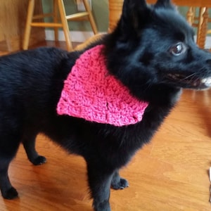 Red Dog Bandanna, Dog Accessories, Pet Accessory, Dog bandanna, Dog bandana, Dog Scarf, Dog Collar, Dog clothes, Dog clothing, Pet Clothing image 3