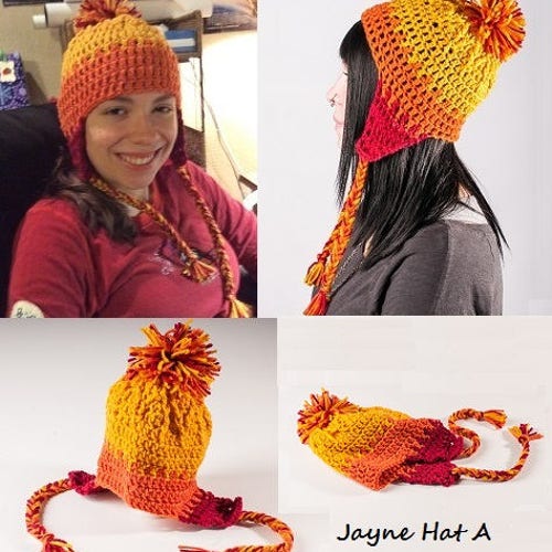 Cappello Jayne Cobb, Cappello Jayne Firefly, Berretto con paraorecchie
