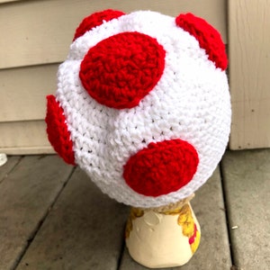 Toad Mario mushroom hat, Mario cosplay, Mushroom, Super Mushroom, Powerup Mushroom, 1-Up Mushroom, Mario costume, Mario characters