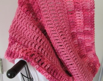 Pink Shawl, Snood, Cowl, Neckwarmer, Cowl Scarf, Hooded scarf, Oversized Scarf, Blanket Scarf, Oversize Scarf, Oversized Cowl, Pink Scarf