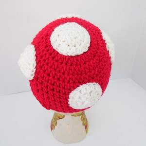 Toad ADULT size Mario mushroom hat, Mario cosplay, Mushroom, Super Mushroom, Powerup Mushroom, Mario costume, Mario characters