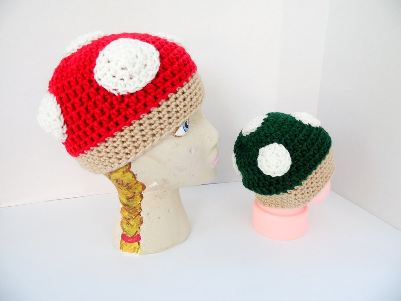 1 UP mushroom Super Mushroom Mushroom Mario cosplay Mario mushroom hat/&Cocoon 1-Up Mushroom Powerup Mushroom Mario costume