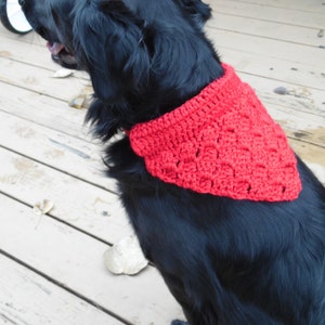 Red Dog Bandanna, Dog Accessories, Pet Accessory, Dog bandanna, Dog bandana, Dog Scarf, Dog Collar, Dog clothes, Dog clothing, Pet Clothing image 5