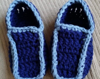 Men's Slippers, Gift for Him, House shoes, Warm Slippers, Handmade Slippers, House Slippers, Crochet Slippers, Crochet Shoes, House loafers