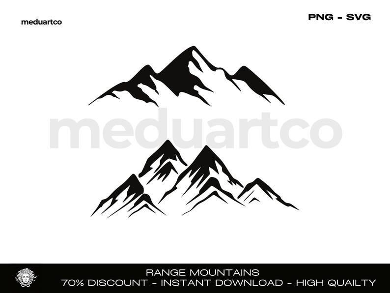 Range Mountains SVG, Range Nature Mountains Svg, Mountains SVG Files ...