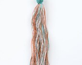Sea and Sand Nylon Tassel - 5 inches long, Jewelry Making, DIY Craft Supplies, Colorful Fringe