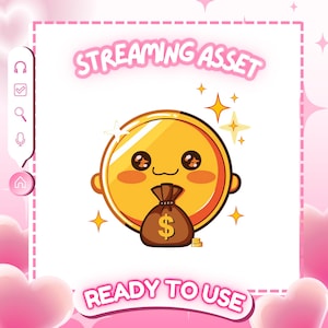 Channel Point coin | Twitch Streamer Reward Icon | Digital Download