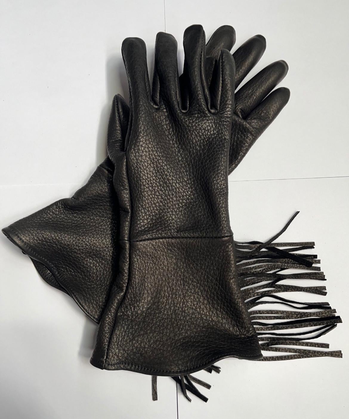 Long Fringe Gloves - Etsy