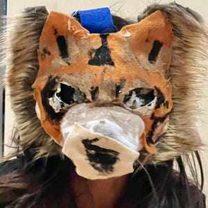 Therian masks, hand made, customizable. Made with love and creativity, attention to detail.