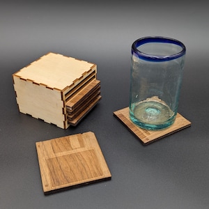 3.5" Floppy Disk Coaster Set