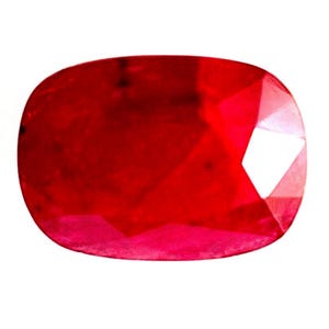 GIA Certified 4.25 Carat Natural Red Ruby - Mozambique Cousin Cut