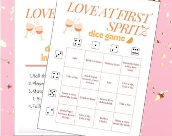 Love at First Spritz - Bachelorette Theme