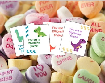Dinosaur Valentines