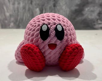 3D Printed Crochet styled Kirby