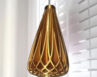 Gothic Teardrop Cord Pull Handle: 3D Printed Blind & Light Accessory