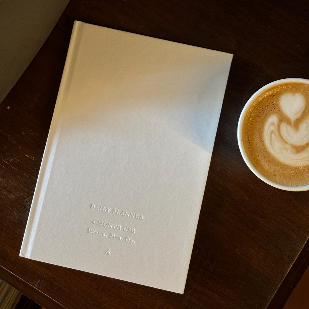 Planner and Reflective Journal | Daily Planner | Physical Notebook ...