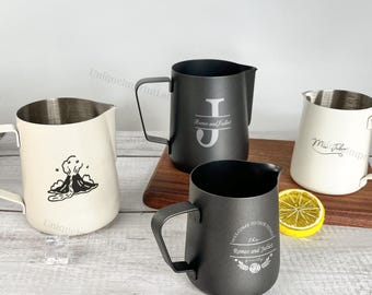 Pichet à Lait En Acier Inoxydable Plaqué De Titane Tasse à Café