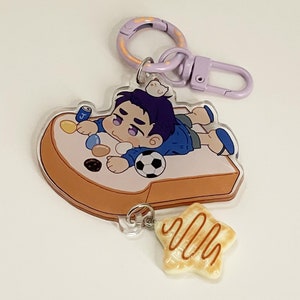 Stardew Valley, Shane Acrylic Keychain Figure, Bread Series