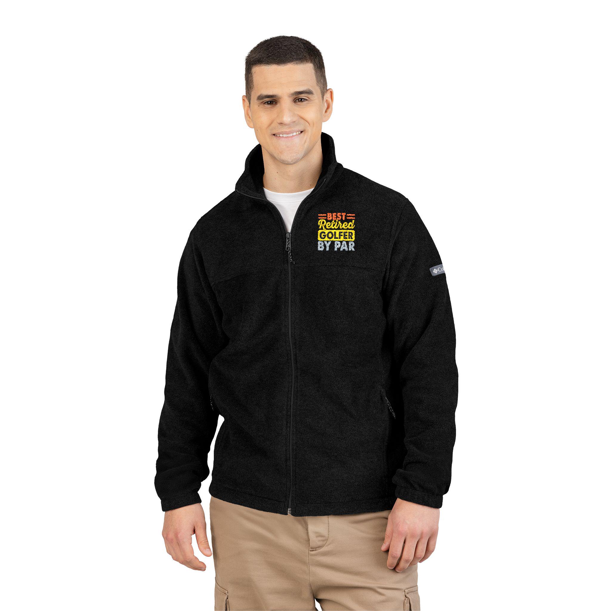 Golf Lover Fleece Jacket, Cozy Warm Jacket, Perfect for Outdoor