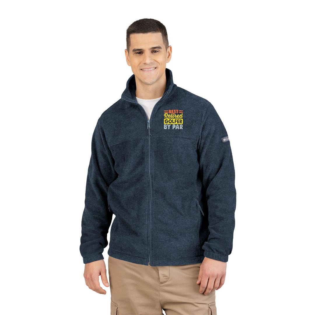 Golf Lover Fleece Jacket, Cozy Warm Jacket, Perfect for Outdoor