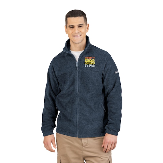 Golf Lover Fleece Jacket, Cozy Warm Jacket, Perfect for Outdoor