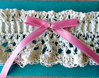 BRIDAL GARTER, Crochet PATTERN, diy, make any size, easy pattern, wedding accessories, #1042-3