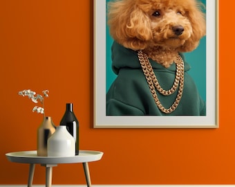 Pudel Royale – Urban Pup Portrait