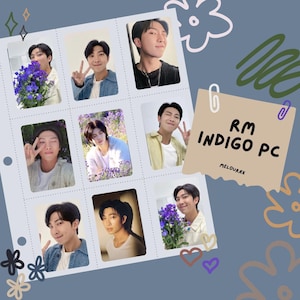 Bts Rm Indigo Photocard - Etsy