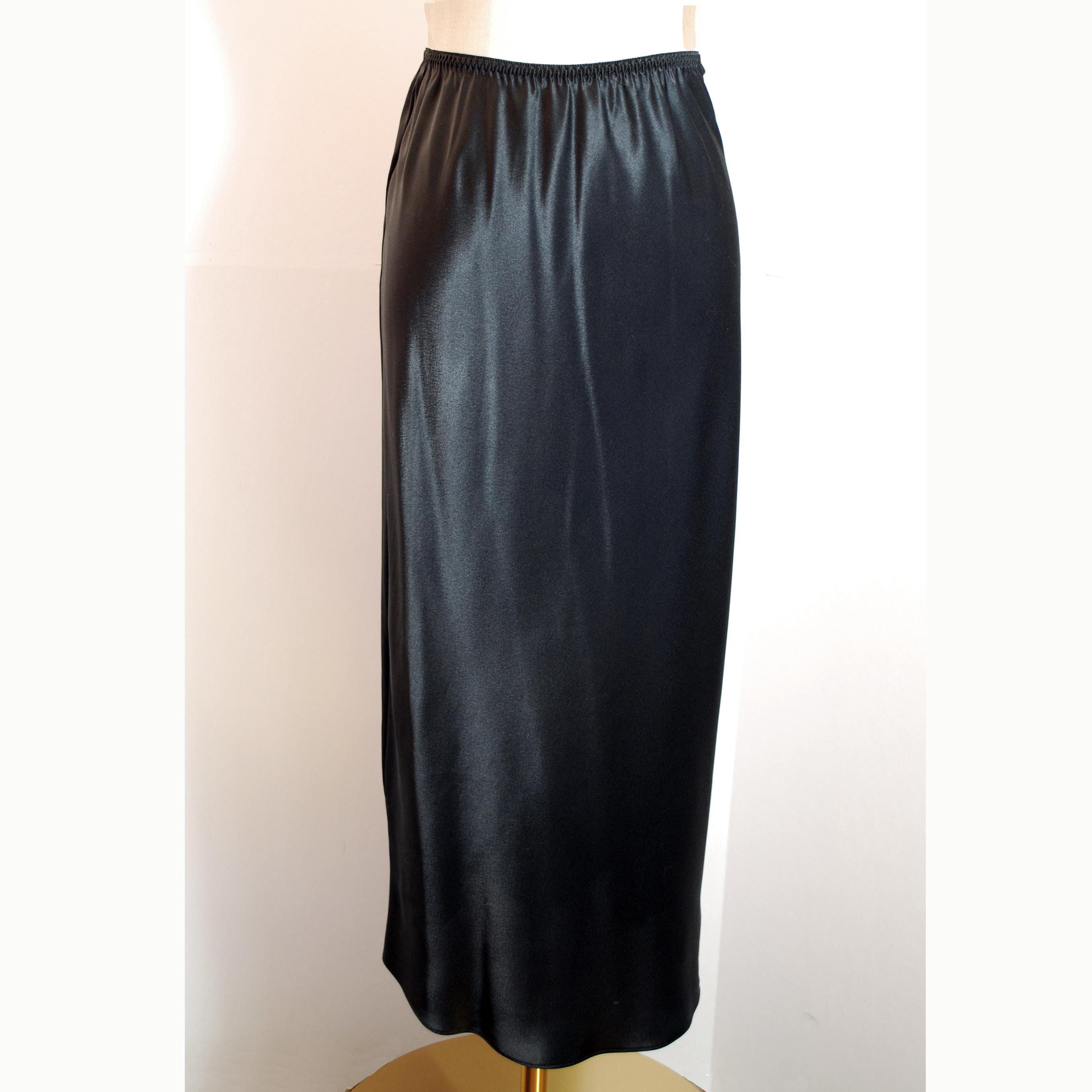 Black Full Length Slips - Etsy