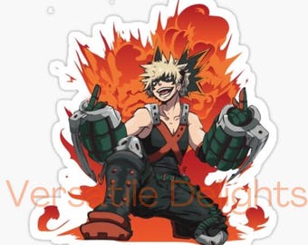 My Hero Academia Digital Stickers | Anime Sticker Pack for Journaling, Scrapbooking & Crafts | Instant Download