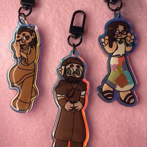 Ghosts CBS US Keychain Fan Merch image 4