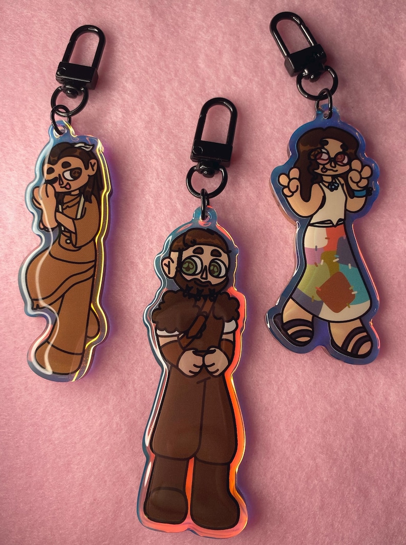 Ghosts CBS US Keychain Fan Merch image 4
