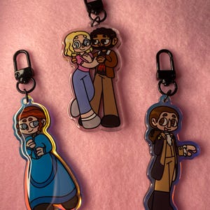 Ghosts CBS US Keychain Fan Merch image 2