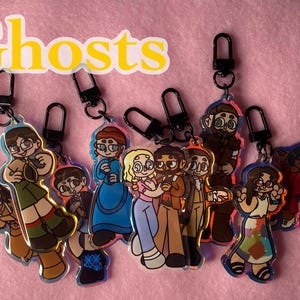 Ghosts CBS US Keychain Fan Merch image 1