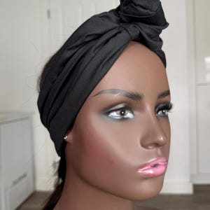 WIDE SATIN LINED 2-Way tie on Headband, Satin lined wide headband with ties, , Ankara bandana, African print satin lined turban headband