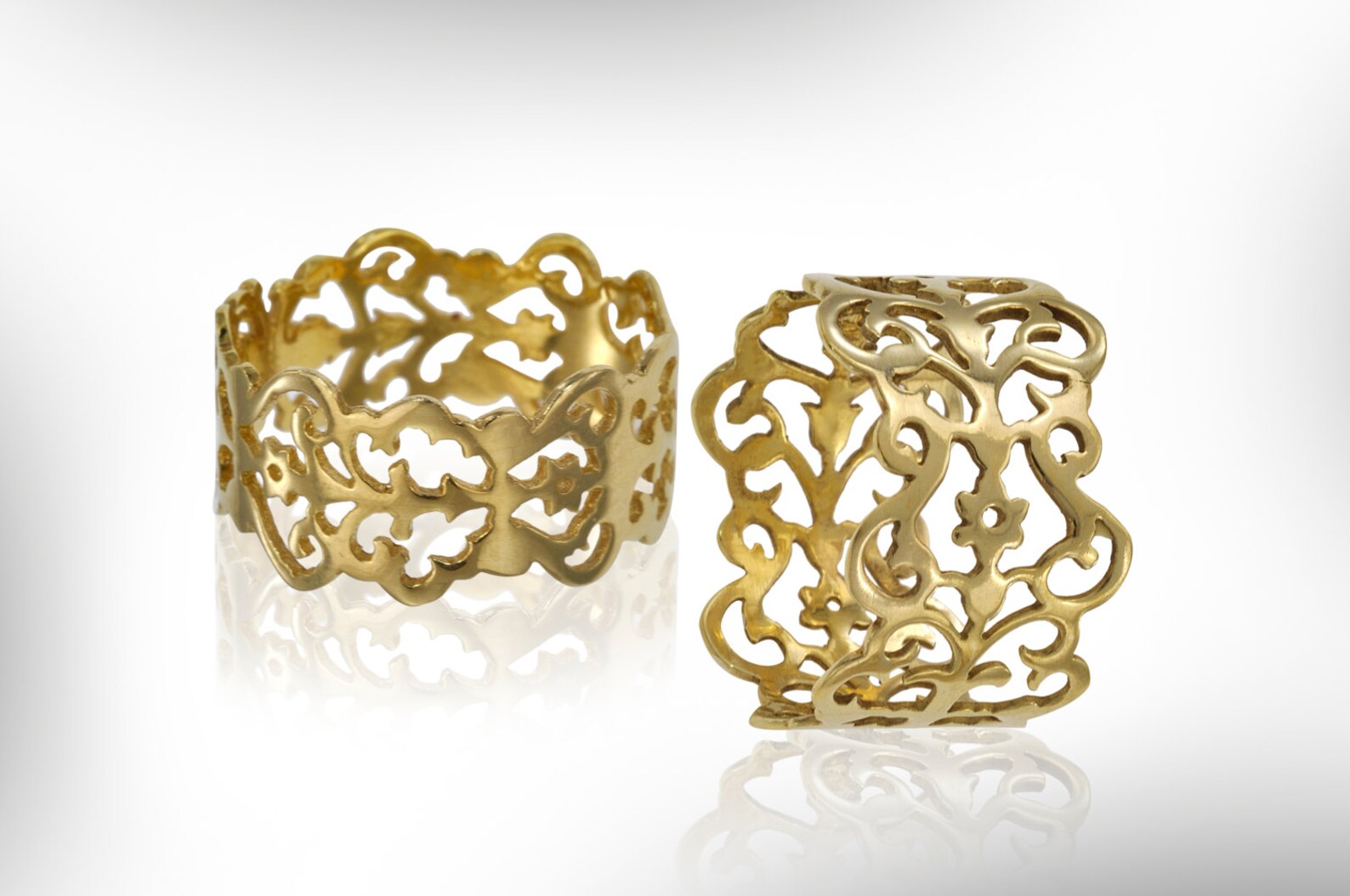 Gold Lace Ring for Women Anniversary Gift for Wife Women Etsy