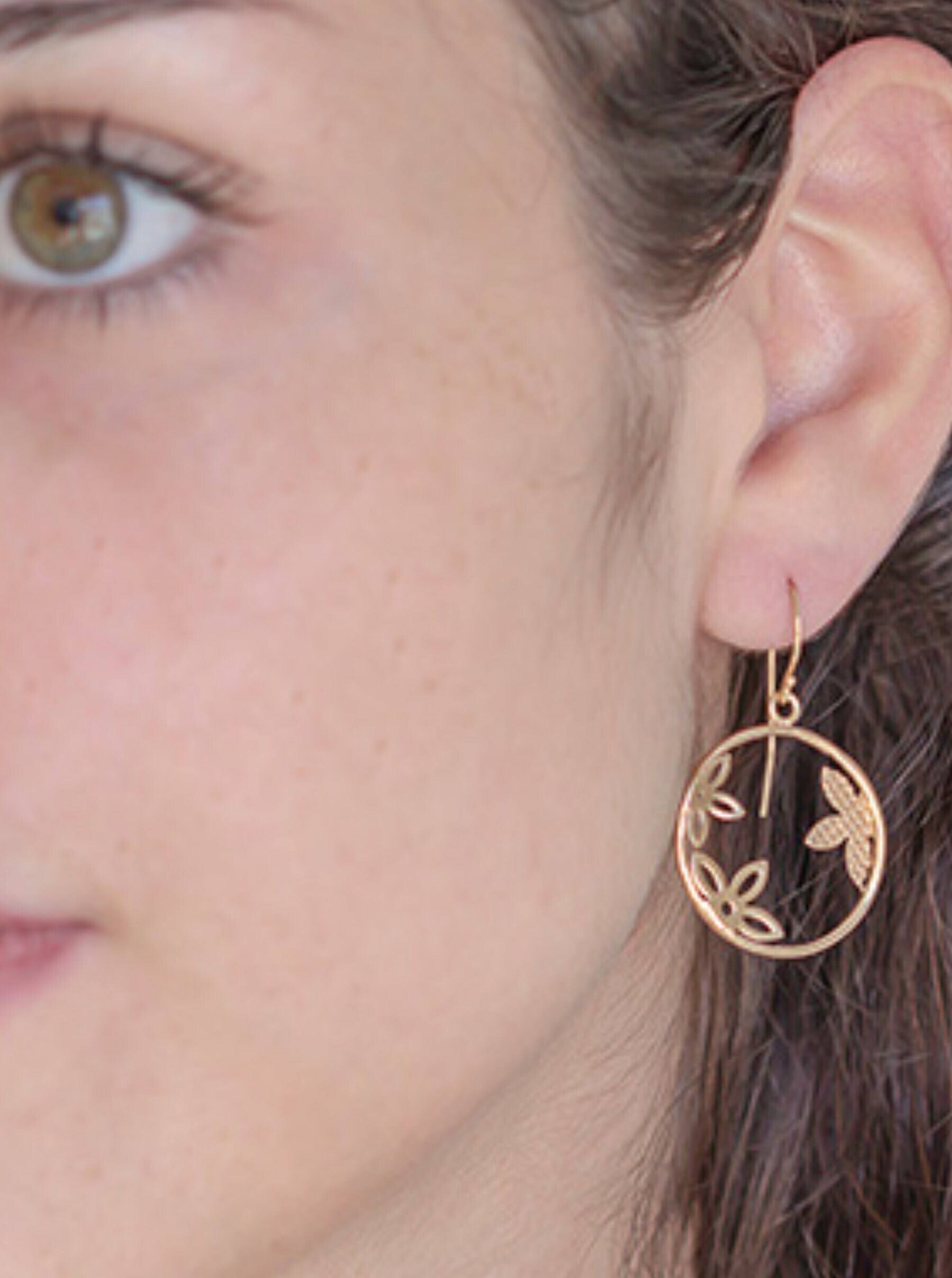 BOUTIQUELOVIN Orecchini Donna Dupes Orecchini Oro 14K Placcato Goccia Dupes Orecchini Goccia Oro