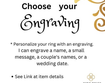 Add Laser Engraving – Personalize Your Jewelry