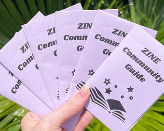 Guía de la comunidad de fanzines: Mini-fanzine imprimible (descarga digital)