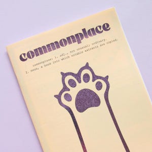 Numer 2 Commonplace – Esej osobisty/Humor/Eklektyczny zin