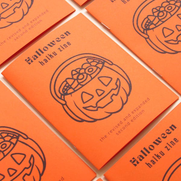 Halloween Haiku Zine Issue 2, Poetry Zine