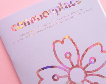 Commonplace Issue 6 - Personal Essay/Humor/Eclectic Zine - Hanafuda Cards, Romantasy Books, Mark Twain (Bad), Niche Internet Lore, and more!