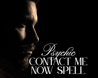Psychic Medium. Contact me now spell