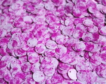 100 pcs shaded effect Pink sequins/KBRS102