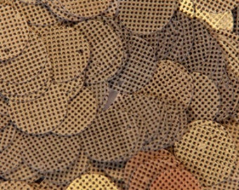 100 LANTEJOULAS verde-claro pontilhadas pretas/ KBRS042