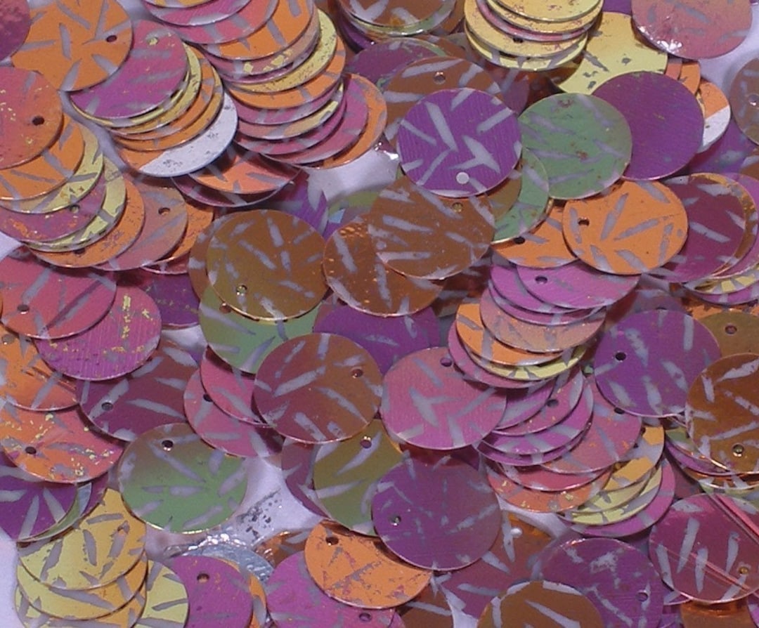 100 SEQUINS MULTI-COLOURED / KBRS008 - Etsy