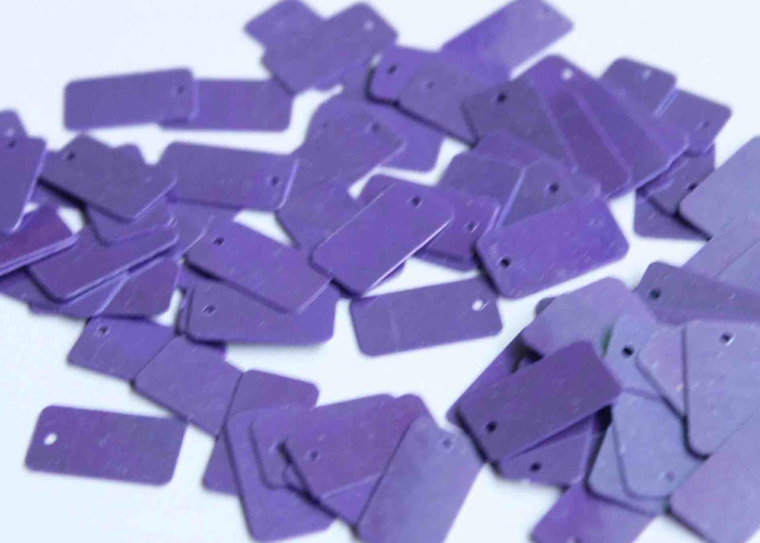 Rectangular Sequins 75 Sequins Purple Rectangular Sequins/kbrgs286 - Etsy