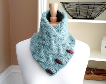 Cowl Knitting Pattern Winter Lace Cowl Quick And Easy Knit