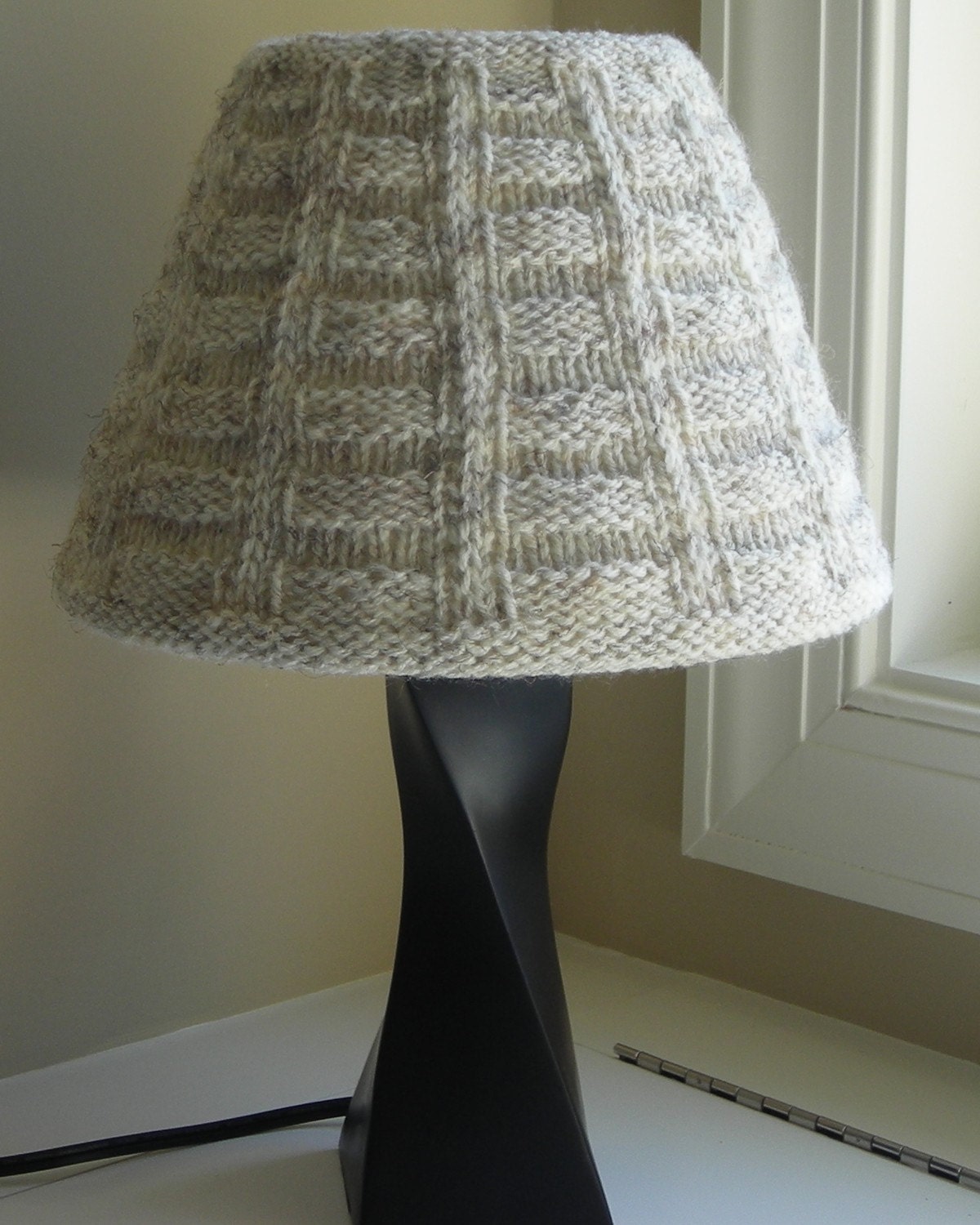 Абажур для торшера своими руками крючком