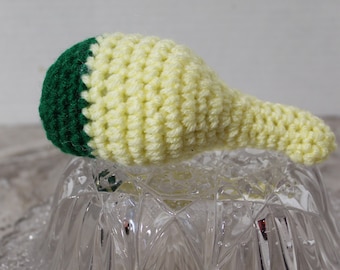 Crochet Summer Squash Play Food: Handmade Toy Vegetable